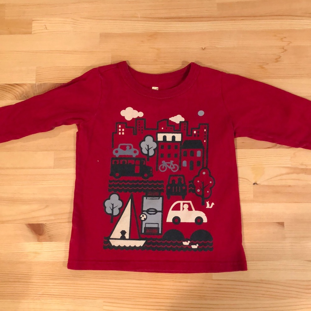 Long Sleeved Tea Graphic Tee